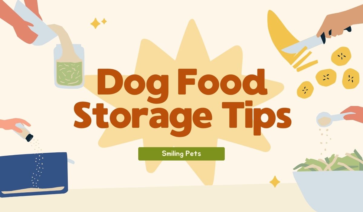 Dog Food Storage Tips