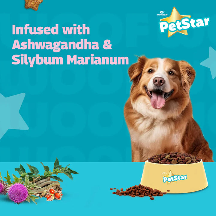 Mankind PetStar Adult Food-Meat and Wheat