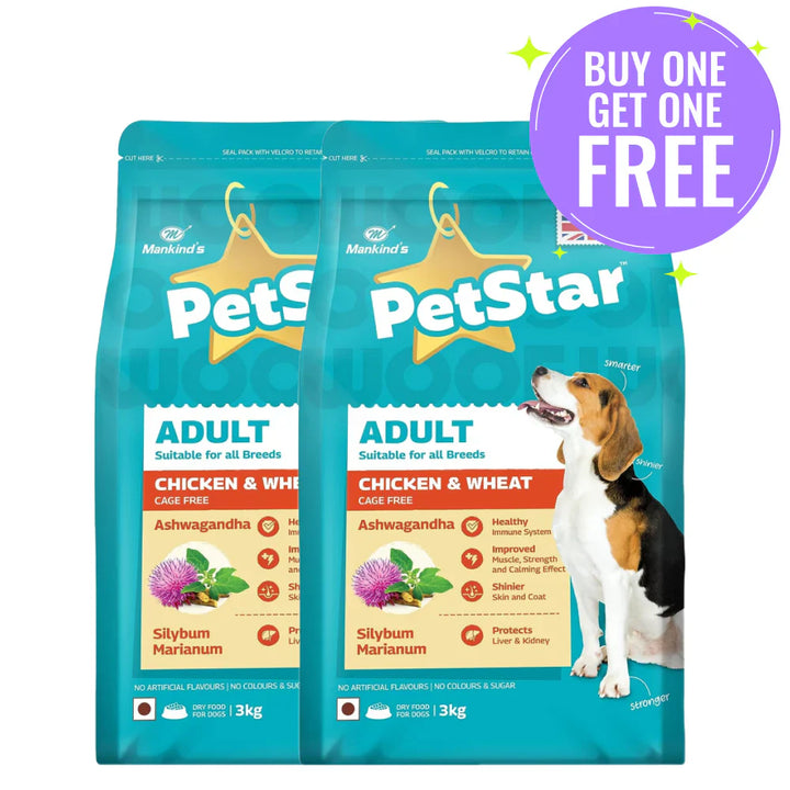 Mankind PetStar Adult Food-Chicken and Wheat