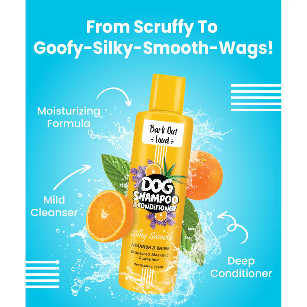 Bark Out Loud Silky Smooth Shampoo & Conditioner