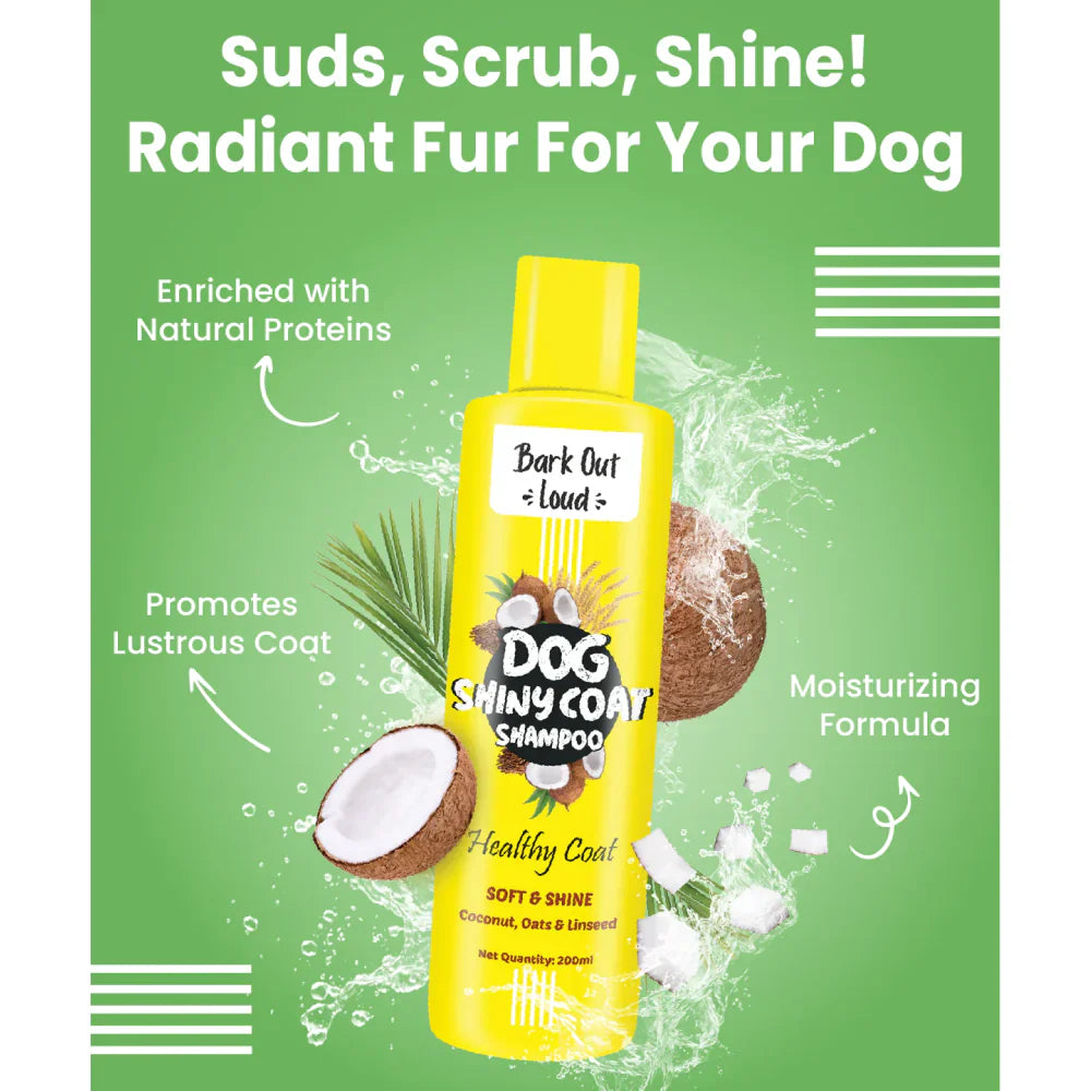 Bark Out Loud Healthy Shiny Coat Shampoo for Dogs