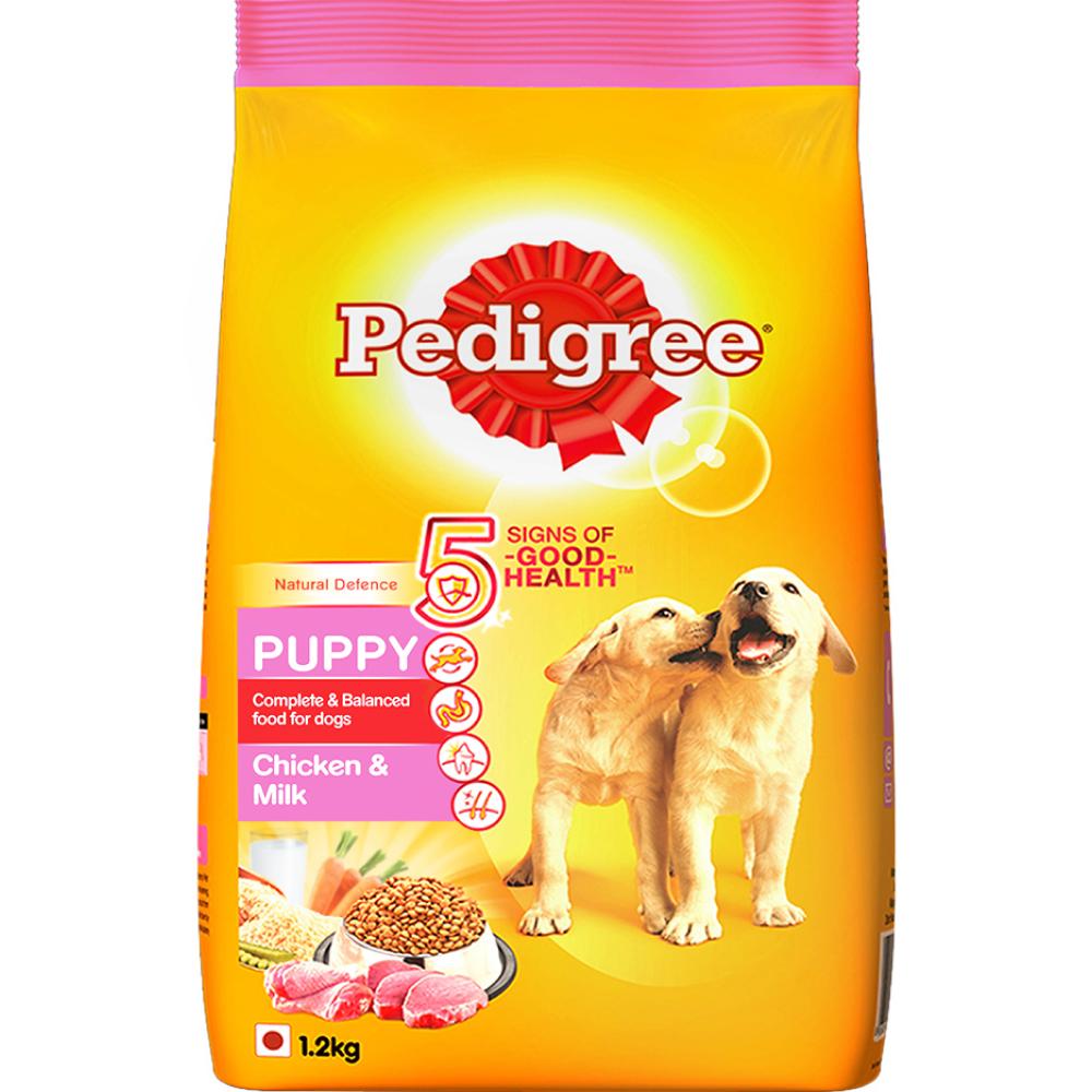 pedigree chicken and milk