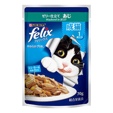 Purina Felix Mackerel with Jelly Adult Cat Wet Food